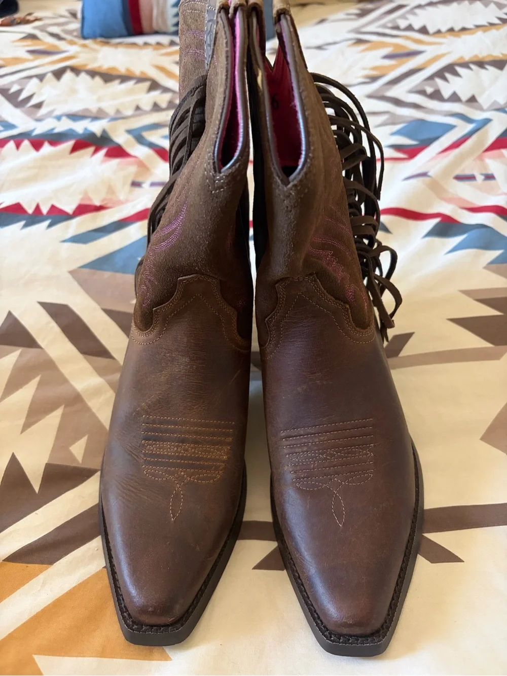 Girls Ariat boots 6 youth